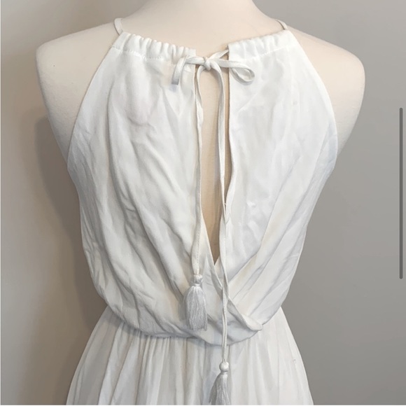 NWOT Mi Ami White Crocheted Tiered Dress - Picture 7 of 16